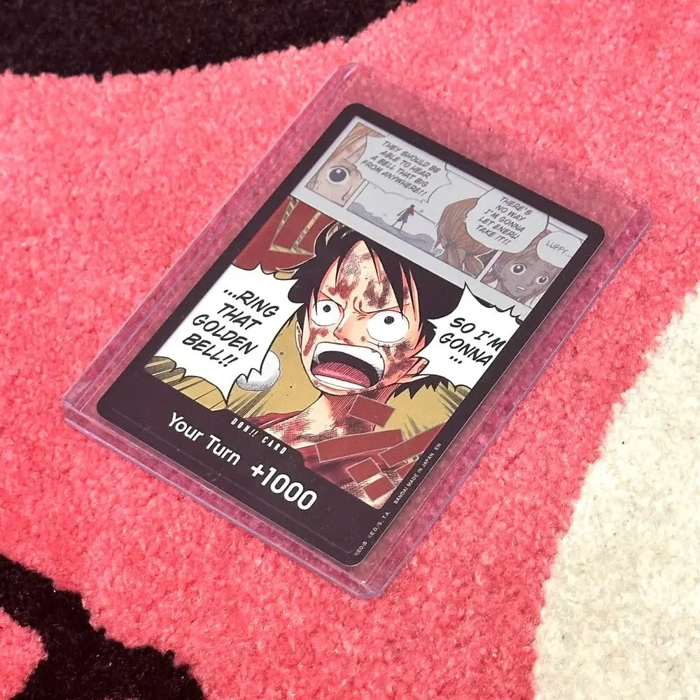 DON!! Card Luffy – One Piece Adventure on KAMI's Island – As Pictured